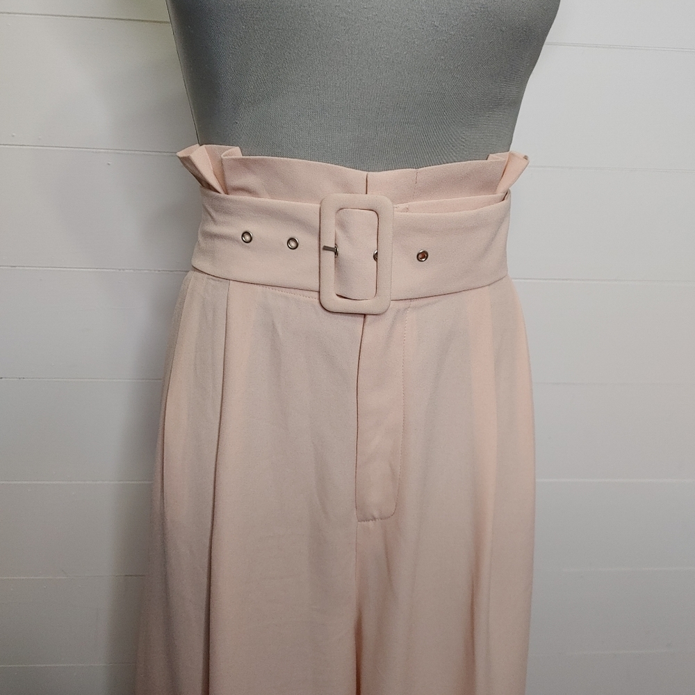 F21 blush pink Palazzo pants 1X - Picture 3 of 11